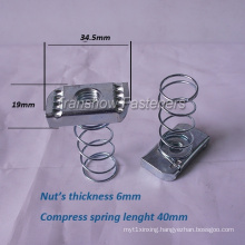 M6 M8 M10 M 12 Channel Spring Nut